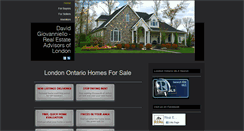 Desktop Screenshot of greatlondonhomes.com