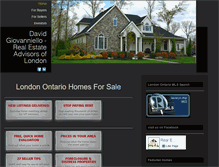Tablet Screenshot of greatlondonhomes.com